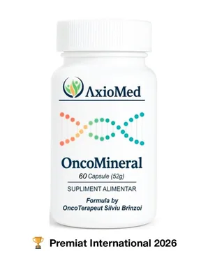 AxioMed OncoMineral – supliment alimentar sub forma de capsule cu minerale – 120 cps