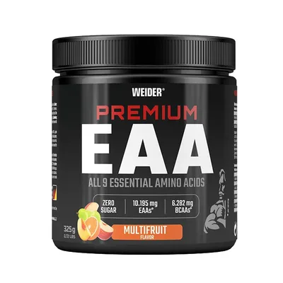 Pulbere Premium EAA, WEIDER, 325 g, aromă fructe multiple