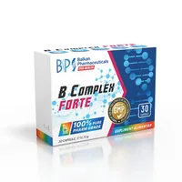 Complex de Vitamine B, Balkan Pharmaceuticals, B Complex Forte, 30 capsule