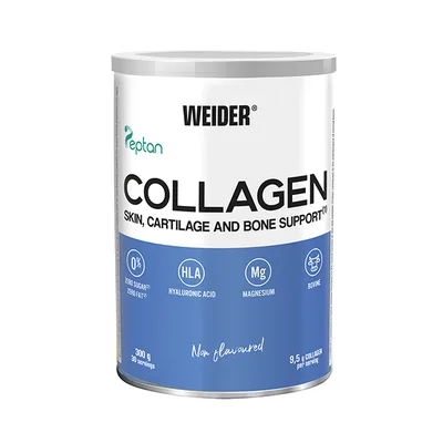 Pulbere colagen WEIDER, 300g, cu acid hialuronic și vitamina C