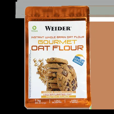 Făină de ovăz, Weider, 1 Kg, fără zahăr