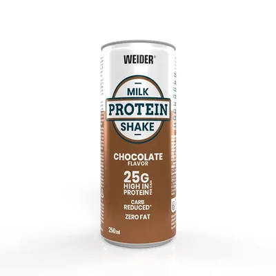 Shake proteic low carb, WEIDER, ciocolată, 250 ml