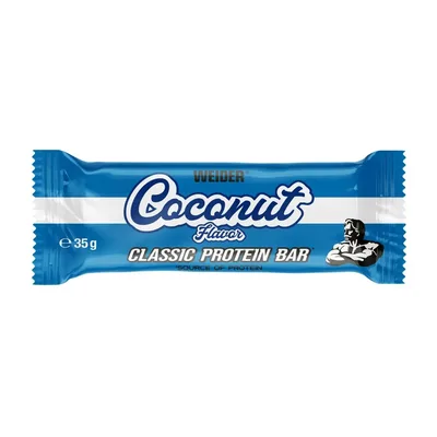Baton proteic WEIDER Classic Bar, cocos, 35 g