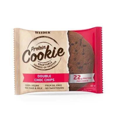 Biscuit proteic vegan Weider, 90 g, ciocolată