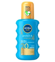 Nivea Sun Protect & Bronze, SPF 20 - spray cu protectie solara si bronzare – 200 ml