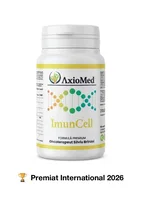 AxioMed ImunCell – formulă imunomodulatoare sub forma de capsule cu 10 compuși bioactivi standardizați – 120 cps