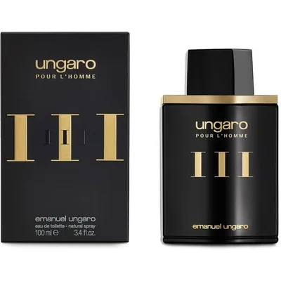 Eau de Toilette pentru barbati, Emanuel Ungaro, Homme III, 100ml