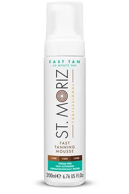 Mousse autobronzant, St. Moriz, Fast Self Tan, 200ml