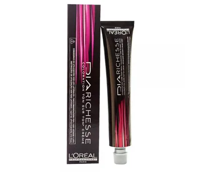 Vopsea de păr, L'Oréal, DIA Richesse 6.64 Rubin