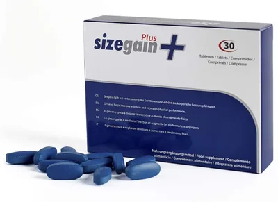 Supliment alimentar, 500cosmetics, SizeGain Plus, cutie