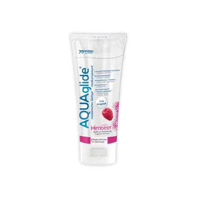Lubrifiant personal, Joydivision, Aquaglide, zmeură, 100ml