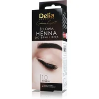 Vopsea sprâncene, Delia Cosmetics, negru, 15 aplicări