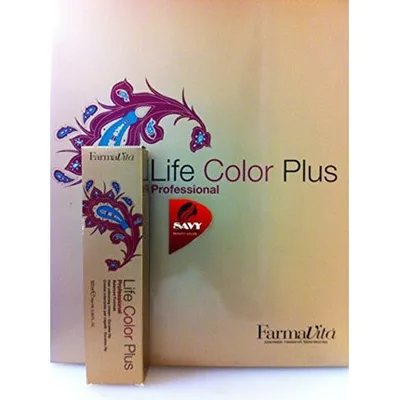 Vopsea păr, FarmaVita, Life Color Plus, blond închis roșu violet