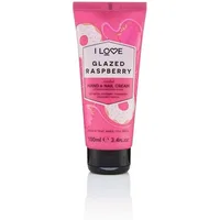Cremă pentru Mâini și Unghii cu Aromă de Zmeură, I Love, 100 ml