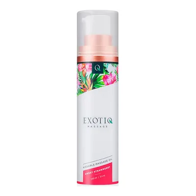 Ulei de masaj, Exotiq, Sweet Strawberry, 100 ml