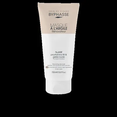 Masca faciala cu argila, Byphasse, 150 ml, regeneratoare
