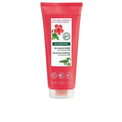 Gel de duș, Klorane, Cupuacu și Hibiscus, 200mL