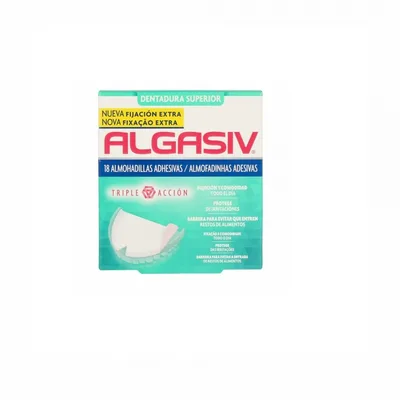 Pernuțe adezive dinți superiori, Algasiv, 48g