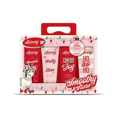 Set Cadou Îngrijire Corp Grace Cole, Christmas Sweets Cocoa Vanilla, 4 buc