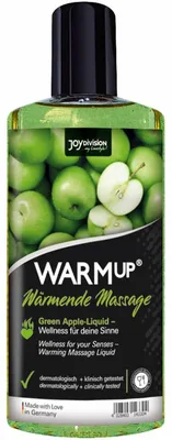 Ulei masaj, Joydivision, WARMup Apple Green, 150ml