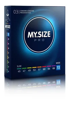 Prezervative My.Size PRO, Size 8, 72mm, XXL
