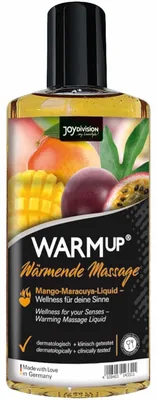 Ulei masaj, Joydivision, WARMup, mango-maracuja, 150ml