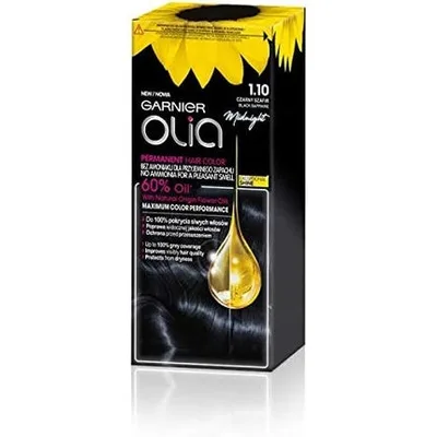 Vopsea de păr, Garnier Olia, 1.10 Negru Safir