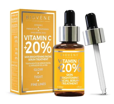 Ser facial, Biovene, Vitamin C 27%, pentru ten radiant