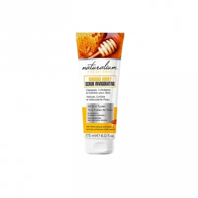 Scrub corp Naturalium, Manuka Honey, 175ml, alb