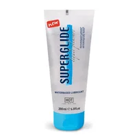 Lubrifiant apă, Hot, Superglide, transparent