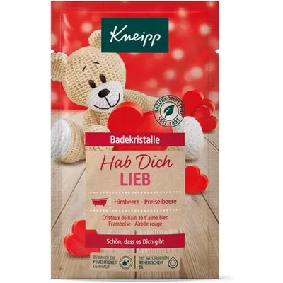 Cristale de baie, Kneipp, zmeură și merișor, 60g