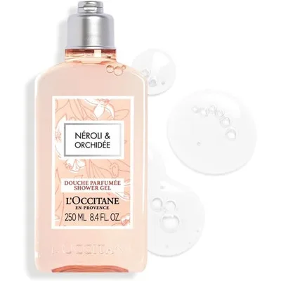 Gel de dus, L'Occitane, Neroli si Orhidee, 250ml