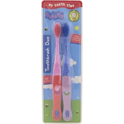 Set periuțe de dinți, Peppa Pig, diverse culori