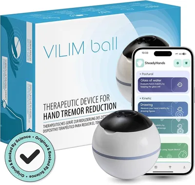 Vilim Ball - dispozitiv medical pentru reducerea tremorului mâinilor si bolii Parkinson cu ajutorul inteligenței artificiale