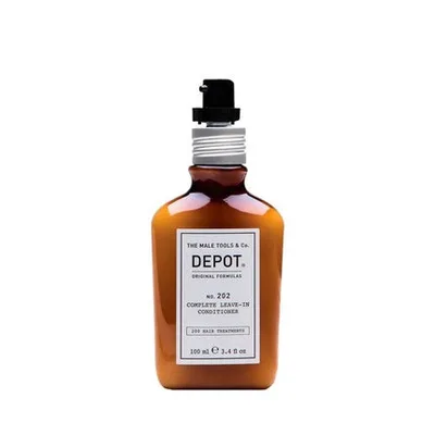 Depot N 202 Complete Leave-in Conditioner, Sticlă Ambră, Capac Spray