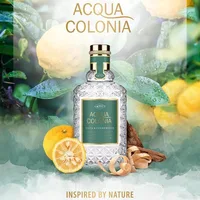 Eau de Cologne Acqua Colonia Yuzu & Cedarwood, 50 ml, design cristal cu etichetă verde