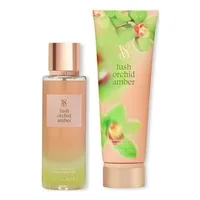 Set body spray si lotiune, Victoria's Secret, Lush Orchid Amber, 250ml