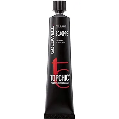 Vopsea de păr, Goldwell, Topchic Elumenated Cool Bronze 60ml