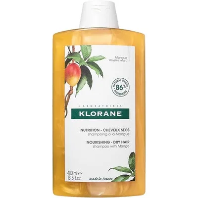 Șampon păr uscat, Klorane, cu mango, 400ml