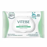 Servetele demachiante, Vitesse, Tri-Mineral, 25 buc
