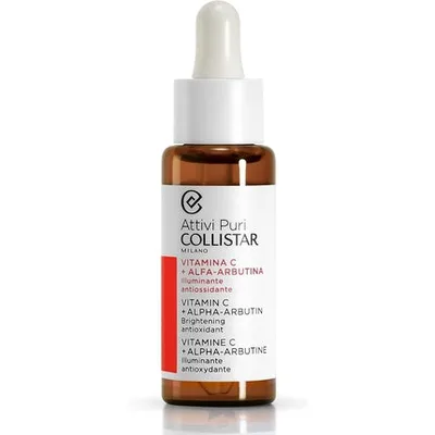 Ser pentru fata, Collistar, Attivi Puri vitamina C + Alpha Arbutin, 30ml
