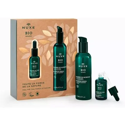 Set cadou curatare fata, NUXE, Organic, 500g