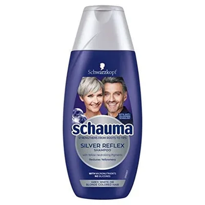 Șampon Schauma Silver Reflex, anti-îngălbenire, 250ml