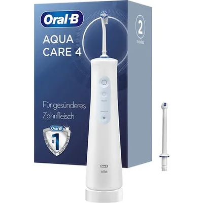 Irigator bucal Oral-B AquaCare 4, Oxyjet, alb/albastru