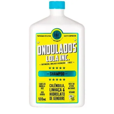 Șampon pentru păr ondulat, Lola Ondulados Shampoo, 500ml
