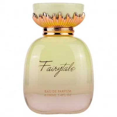 Parfum Femeiesc Maison Asrar Fairytale, 100ml, Capac metalic auriu cu design floral