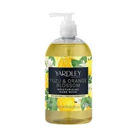 Săpun lichid, Yardley London, Yuzu & Floare de Portocal, 500ml