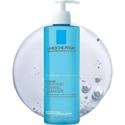 Cleanser facial, La Roche-Posay Toleriane, pentru piele normala sau grasa, 400ml