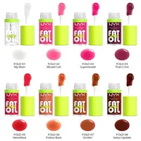 Luciu de buze, NYX, Fat Oil Lip Drip, hidratant, nuanțat
