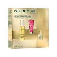 Set Cosmetice Nuxe Antiaging Glow Routine, Seruri Pentru Față și Gât, 30 ml
